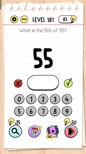 brain test level 181 solution