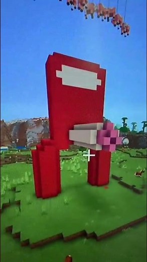 When the imposter is sus in minecraft #shorts