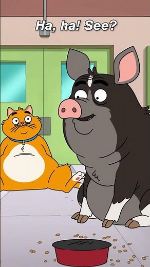 max teaches chico how to feel good again #housebroken