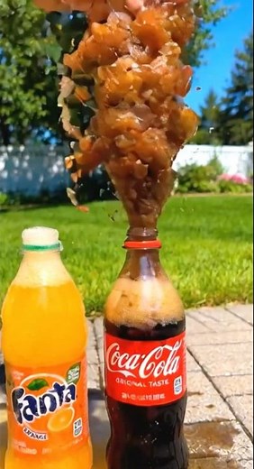 Don’t Drop Mentos Into Coca-Cola 😱