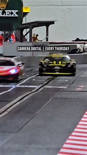 Thursday night Carrera Digital slot car racing