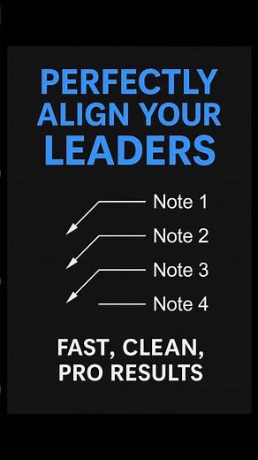 Perfectly Spaced Annotations in 5 Seconds #AutoCAD #CADTips #Shorts