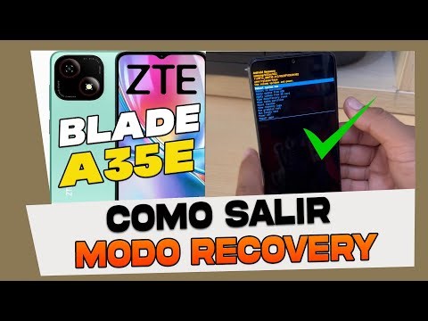 How to Exit the Android Recovery Screen on ZTE Blade A35e