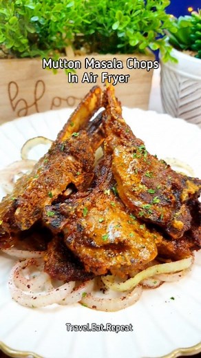198K views · 1.9K reactions | Mutton Masala Chops In Air Fryer/Oven |...