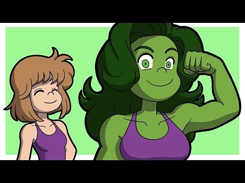 She-Hulk Transformation | Animation | Animated Webcomic | She-Hulk and Cypher