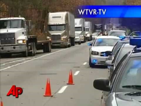 Raw Video: Death in Miley Cyrus Tour Bus Crash