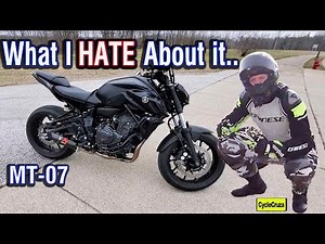 What I HATE About My Yamaha MT-07 - 1 Year Review