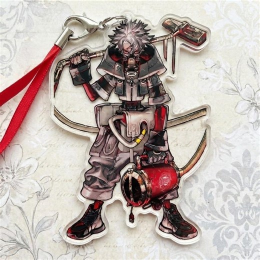 Gachiakuta Ludo Enjin Acrylic Keychain, Urban Manga Charm - Etsy