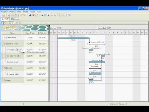 Tutorial Ganttproject - 13° LEZ - Creazione e assegnamento risorse