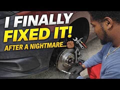 Day 2 I FINALLY Fixed My Brakes After This Nightmare 😤🔧