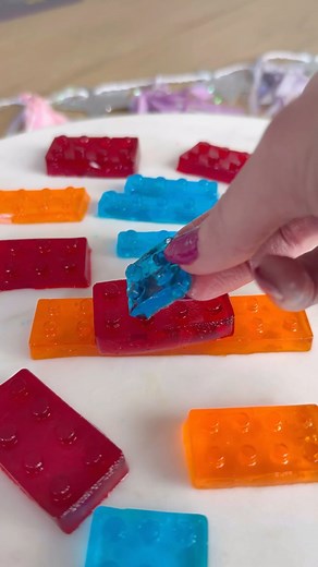 Who says you can’t play with your food? These JELL-O Jigglers are as fun to eat as they are to make! Ingredients: 1 6oz box of your favorite JELL-O flavor 2.5 Cups Water How to Make It: 1. Stir together boiling water and JELL-O mix until completely dissolved. Pour into block mold. 2. Refridgerate at least 3 hours or until firm. 3. Dip bottom of pan in warm water for 15 seconds. Remove from molds and enjoy! | JELL-O