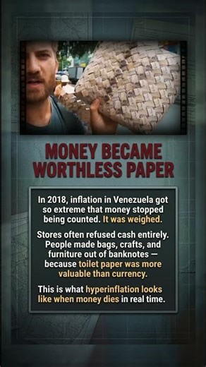 When Money Became Worthless | Venezuela’s Hyperinflation Explained