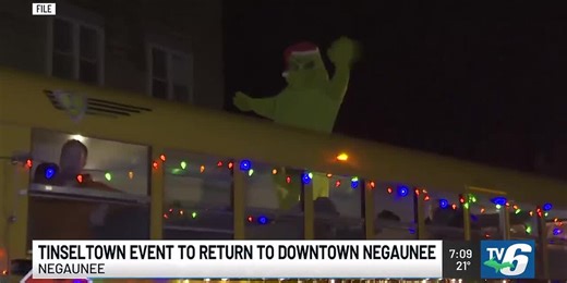Downtown Negaunee will become ‘Tinseltown’ this Saturday