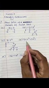 Factor Tree | class 7 | Exercise 9.1 | Q 1 #satvaeducation #mathshorts