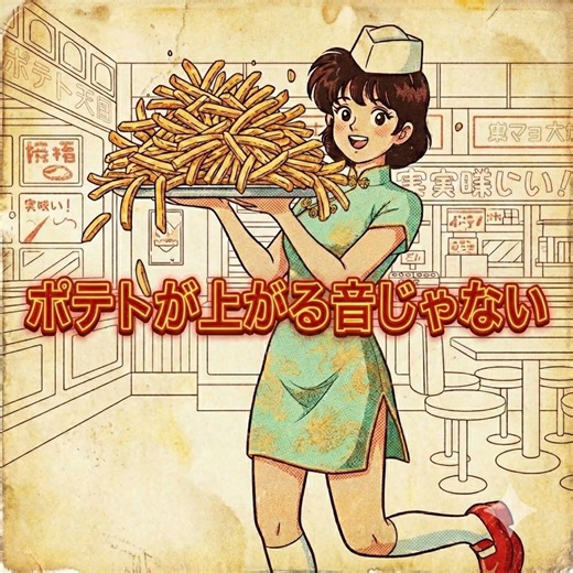 FU-SI「ポテトが上がる音じゃない」 #フライドポテト #値上げ