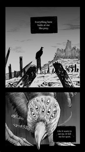 The poor man can't catch a break. In case you're curious what kind of goat made that sound on page three - she's introduced in my last video. #comic #oc #originalcharacters #digitalartwork #fantasy