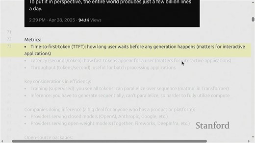 【学习】(4K) CS336 Spring 2025：Language Modeling from Scratch