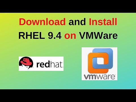 How to download and install RHEL 9.4 on VMWare Workstation in Windows 10/11 | Updated in 2024