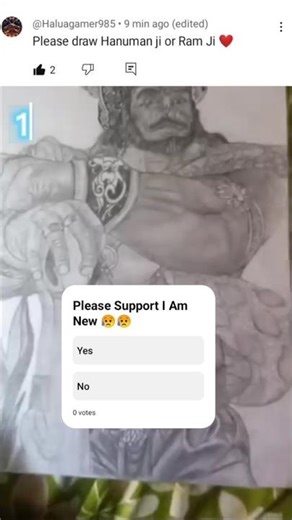 Jai Bajrangbali 🙏🚩|easy Hanuman drawing 😍#shorts #viral #bajrangbali #trending