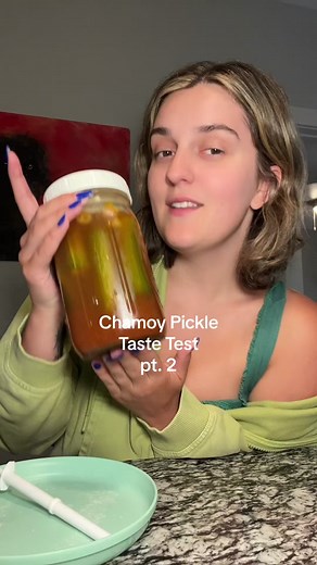 Sweet & sour! Omw to grab some fruit roll ups & salsa-ghetti 😋 #chamoypickle #pickletok #izeatz