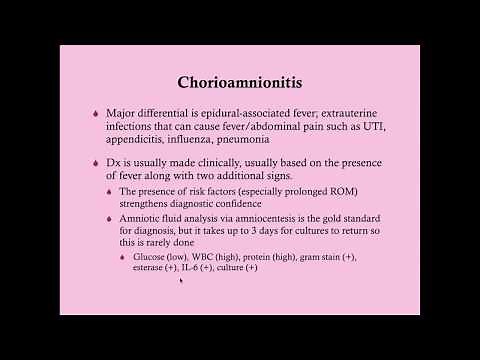 Chorioamnionitis - CRASH! Medical Review Series