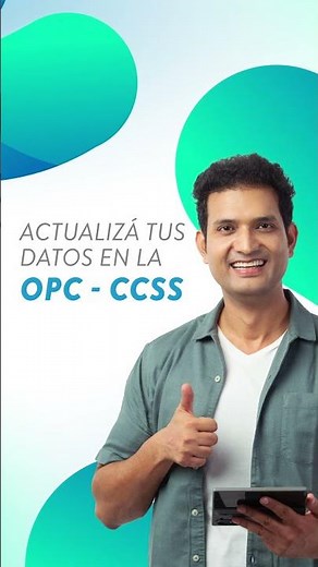 Actualizá tus datos en la OPC-CCSS.