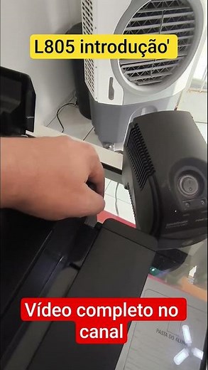 L805 printer failing blue, install Dispenser and fix print head failure