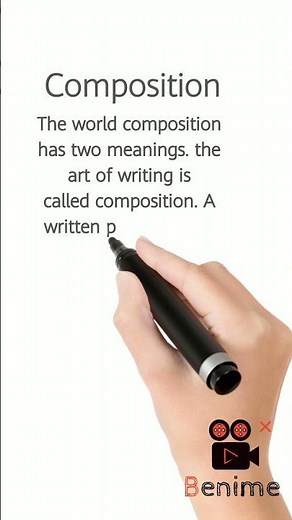 what is composition in simple word English grammar #howtoimprovespokenenglishintamil