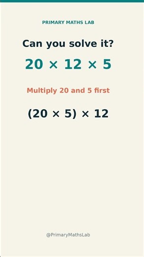 20 × 12 × 5 | Can You Find an Easy Way?