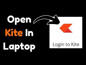 How To Use Kite In Laptop | How To Use Zerodha In Laptop | Trading In Laptop .