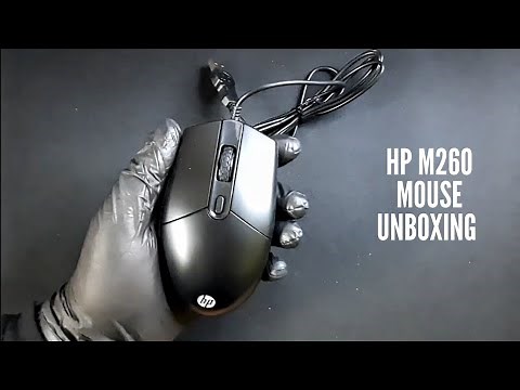 HP M260 Gaming Mouse | Unboxing | RGB backlighting | 6 Programmable Buttons | 6400 DPI
