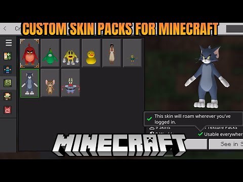 CUSTOM 5D SKIN PACK FOR MINECRAFT I minersrk