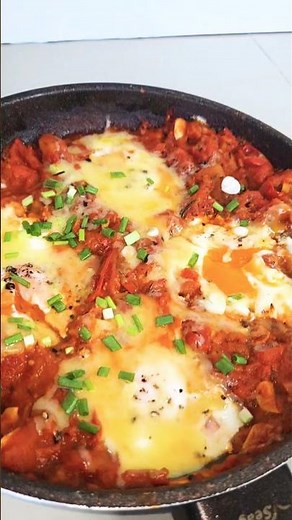 The Best Way To Cook Eggs With Tomatoes #cooking #food