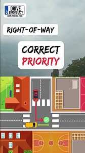 Priority at T Intersection Who Goes First