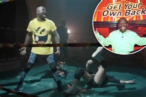 Godfather Of Gunge Dave Benson Phillips is now a YouTuber and wrestler - 22yrs after kids TV show Get Your Own Back