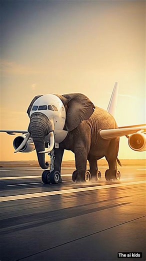 If an Elephant Were an Aeroplane ✈️🐘