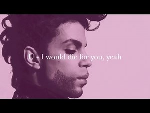 The Space Cowboy feat. PRINCE : I would die for you (lyricvideo)