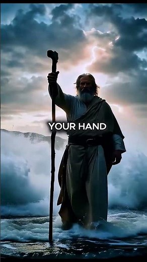 “From Doubt to Miracle – Moses Splits the Sea 🌊