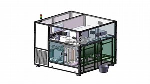 PTC加热器实验测试系统3D模型图纸下载_机械数模资料