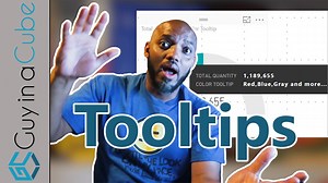 Tooltips, tooltips, tooltips in Power BI. Watch on YouTube - https://youtu.be/D6mGoPNDwNk | Guy in a Cube