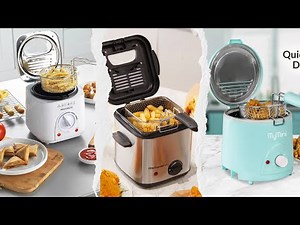 5 Best Mini Deep Fryer in 2025 – Crispy Snacks Made Easy!