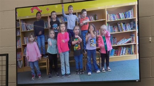 12K views · 55 reactions | #WATCH: Daniels Elementary School pre-K students challenged the 59News team to a Moo Cow Dance Challenge. We were a little hesitant to go up against the newly named national champions but Julia White TV & Meteorologist Bradley Wells went all in. | WVNS 59News | Facebook