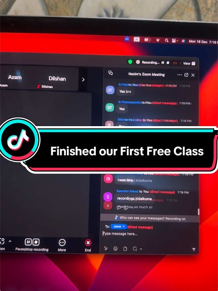 Hello traders, Thank you for joining today’s class! 🚀 It was great to see your active participation. 📅 Next Class: Wednesday, 18th December 2024 🕢 7:30 PM (Sri Lankan Time) We’ll continue exploring advanced strategies to help you become a consistent trader. 📝 📌 Reminder: Trading requires patience and discipline. Stick to the plan, follow instructions, and keep learning step by step. Stay focused, and I’ll see you all on Wednesday! Let’s make it happen! 💪#RealTalk #trading #FailuresToSucces