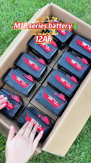 We offer M18 12.0Ah replacement batteries—safe, durable, and affordable.##tiktokshop##tiktokmademebuyit##milwaukee##m18##tools##fyp