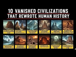 10 Vanished Civilizations That Rewrote Human History