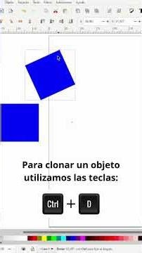 Inkscape Herramienta Selección | Mover, Rotar y Cambiar Tamaño