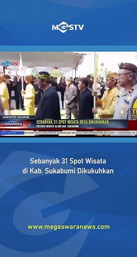 Sebanyak 31 Spot Wisata Desa di Kab Sukabumi Dikukuhkan