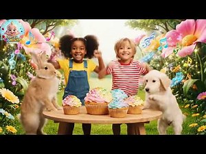 The Muffin Man – Bakes Magic Muffins | English Nursery Rhyme | Kids Songs | Baby Music