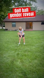 We did a gender reveal last summer with my parents with a blow-up golf ball! Would recommend. | Tanner Verstegen