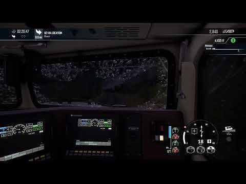 Operating A Late Night / Early Morning CSX Intermodal Train On The CSX Keystone Subdivision